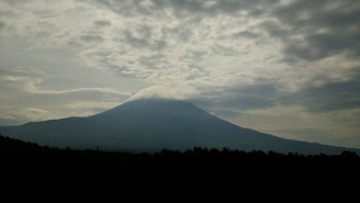 ｻﾏｰｷｬﾝﾌﾟ2日目富士山