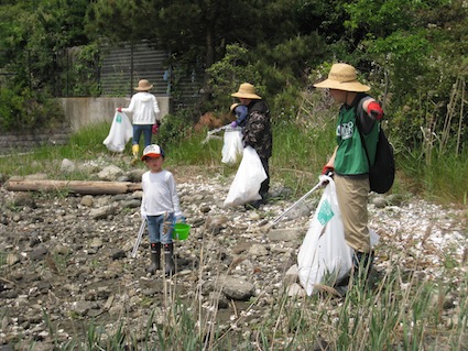 2014年5月3日（土）干潟清掃で「渡り鳥サポーターになろう！」⑮