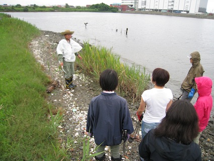 2014年7月5日（土）干潟清掃で「渡り鳥サポーターになろう！」7