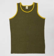 blank tank top-olive