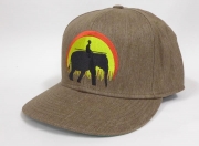 classic elephant fitted hat-dark sand-01