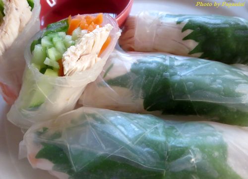 Vietnamese salad roll