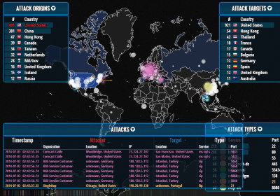 サイバー攻撃がリアルタイムで分かるマップを公開 - EUROPA ...