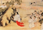 日本神話の画像（千引き磐、イザナギイザナミ）