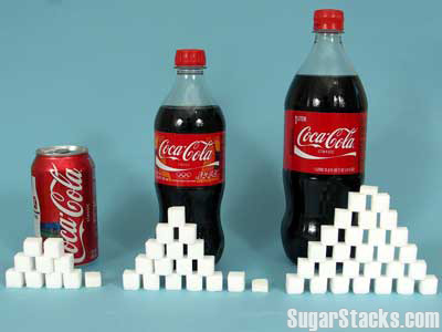 コーラ　と　砂糖