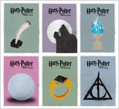 「ハリーポッター」シリーズのポスター