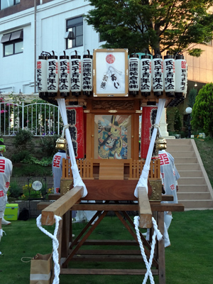 2014年5月 平塚サンライフガーデン 結婚祝賀神輿渡御