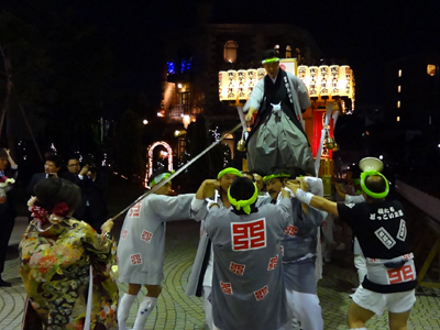 2014年5月 前鳥神社氏子青年会さん主催 結婚祝賀神輿渡御