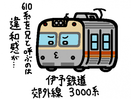 伊予鉄道 3000系