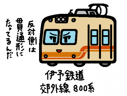 伊予鉄道 800系