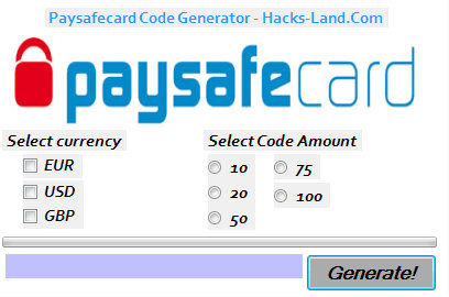 Paysafecard Code Generator Blog