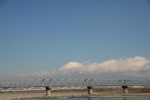 新幹線と富士山と富士川