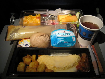 2014年日本往路KLM機内食二回目