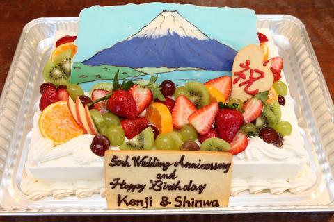 Mt Fuji Cake And Chocolate Cake カリフォルニアを食す 子豚つれづれ日記