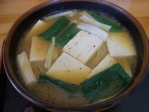 豆腐みそラーメン