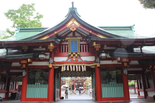 雨の日枝神社１１