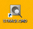STRACE.CMD をダブルクリック