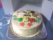 妹からの誕生日ケーキ