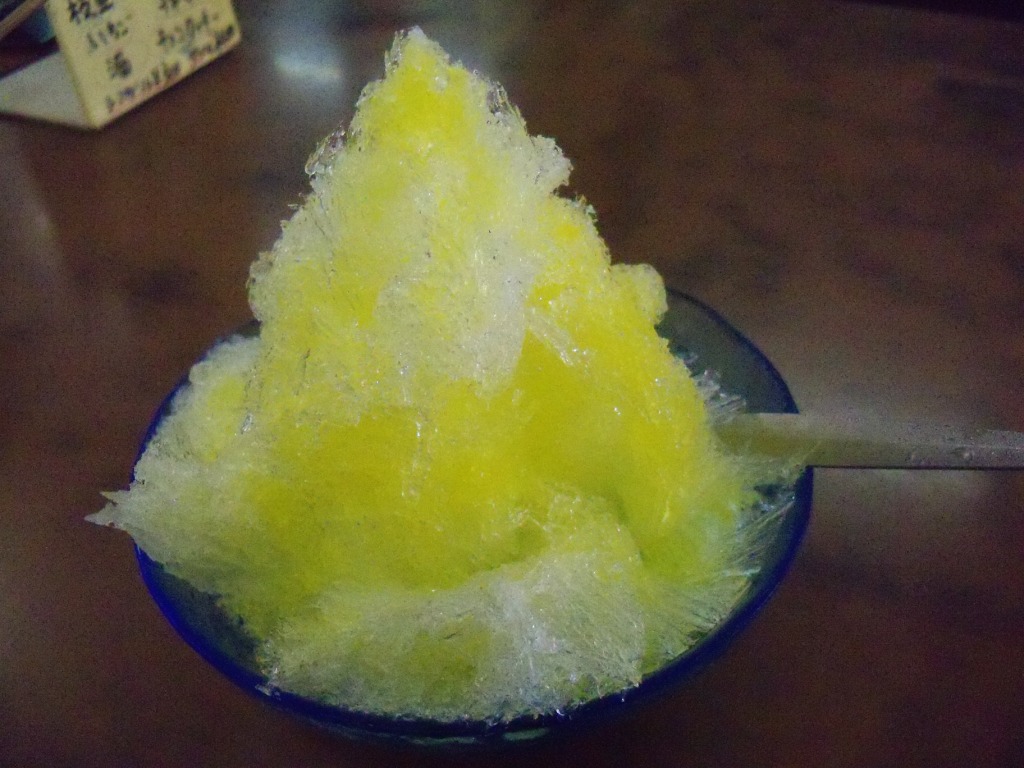 かき氷（レモン）